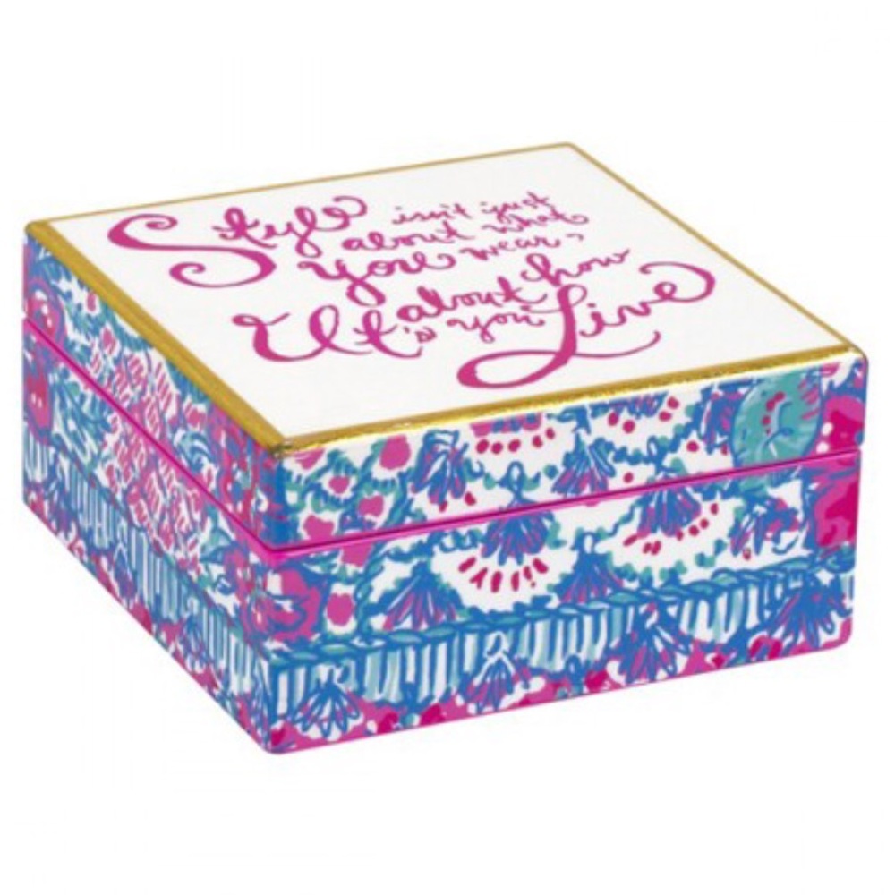 Lilly Pulitzer Small Lacquer Box